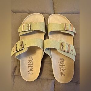 Mad Love footbed sandals